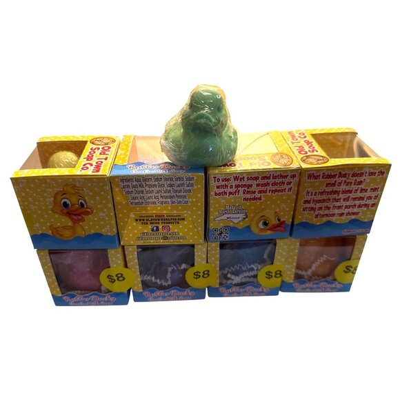 Rubber Ducky Goat Milk Soap Duck Fresh & Fun Bath Bars By Old Town Soap Co. - Picture 3 of 5